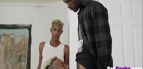  Black Alpha Brother Fucks Twink Twin- Gay